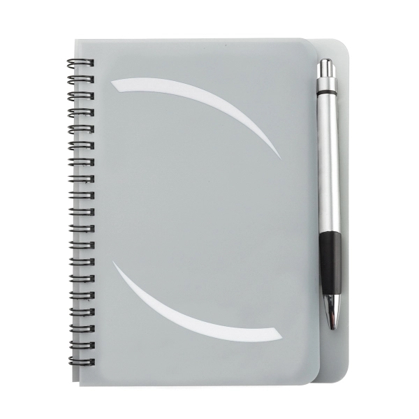 5" x 7" Huntington Notebook with Pen - 5" x 7" Huntington Notebook with Pen - Image 7 of 9