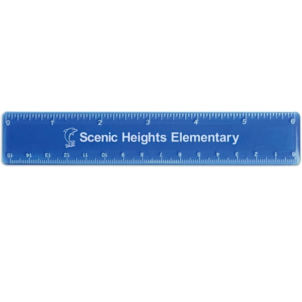 6" Plastic Ruler - 6" Plastic Ruler - Image 2 of 15