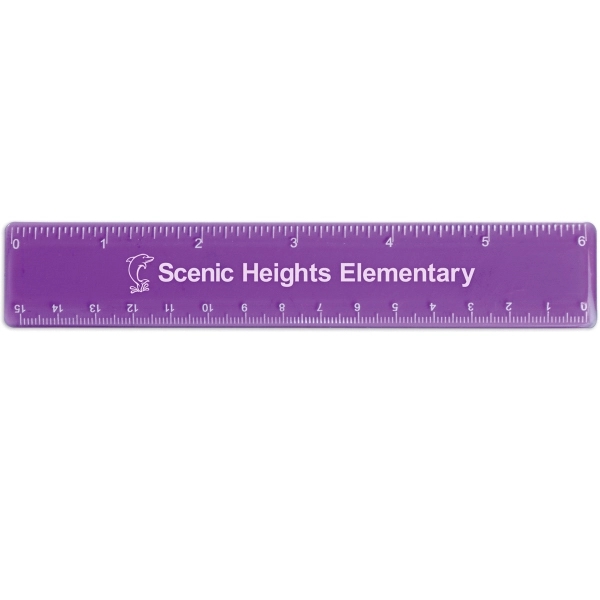 6" Plastic Ruler - 6" Plastic Ruler - Image 5 of 15