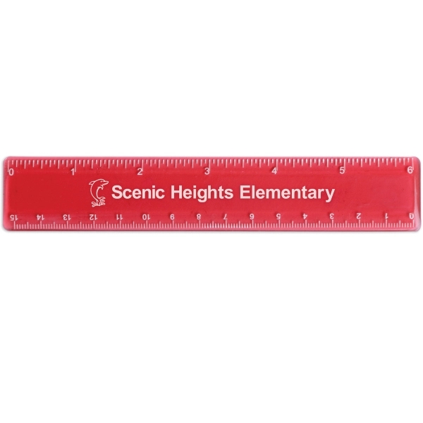 6" Plastic Ruler - 6" Plastic Ruler - Image 6 of 15