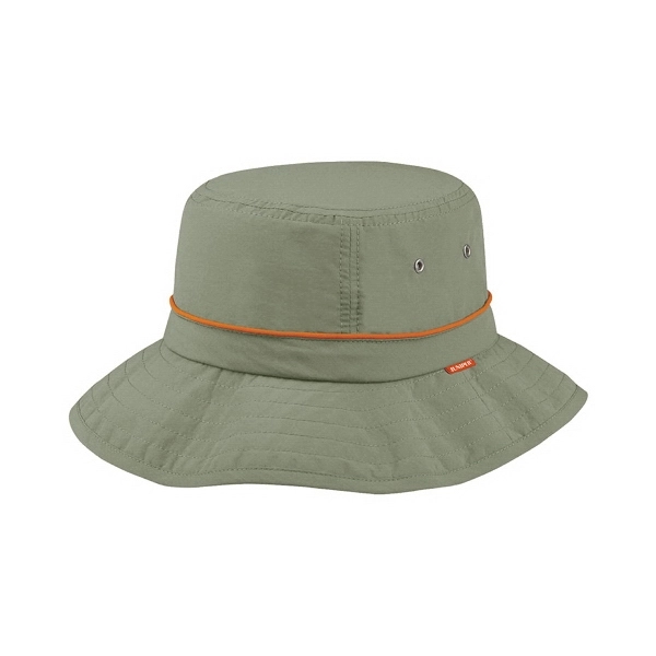Taslon UV Bucket Hat w/Adjustable Draw String - Taslon UV Bucket Hat w/Adjustable Draw String - Image 3 of 3