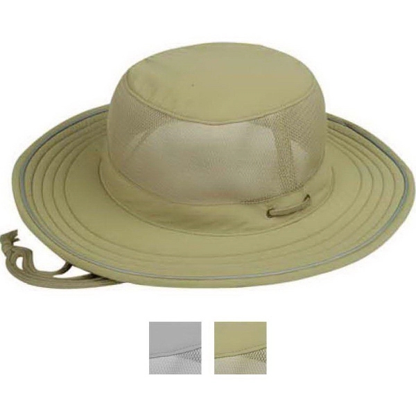 Taslon UV Bucket Hat w/Foam Brim - Taslon UV Bucket Hat w/Foam Brim - Image 0 of 1