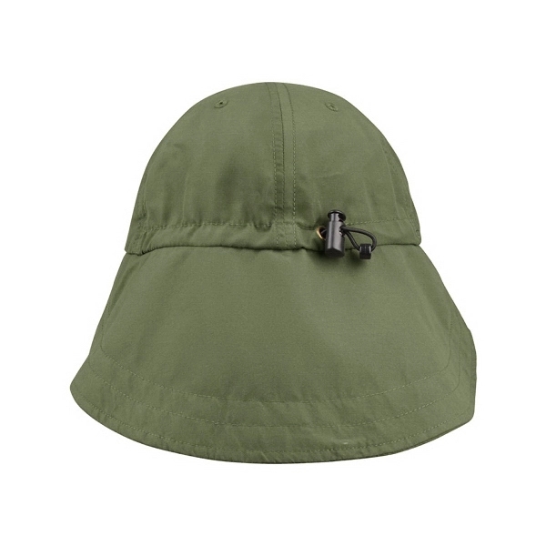 Microfiber Flap Cap w/String & Clip - Microfiber Flap Cap w/String & Clip - Image 1 of 3