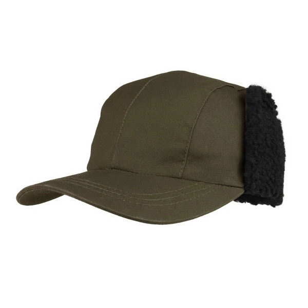 Waxed Cotton Canvas Cap w/Ear Flap - Waxed Cotton Canvas Cap w/Ear Flap - Image 0 of 0