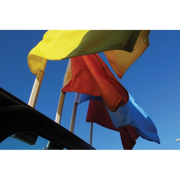 7.5" x 10.5" Stock Blank Car Flag - 2 ply - 7.5" x 10.5" Stock Blank Car Flag - 2 ply - Image 0 of 0