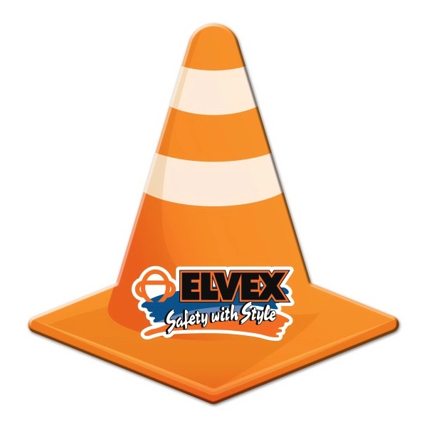 Road Cone Shaped Full Color Magnet - Road Cone Shaped Full Color Magnet - Image 0 of 0
