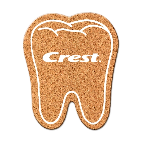 Tooth Shaped Cork Coaster - Tooth Shaped Cork Coaster - Image 0 of 0