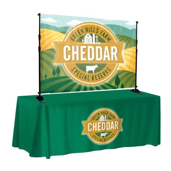 6' W x 5' H Table Top Backdrop Kit - 6' W x 5' H Table Top Backdrop Kit - Image 0 of 0