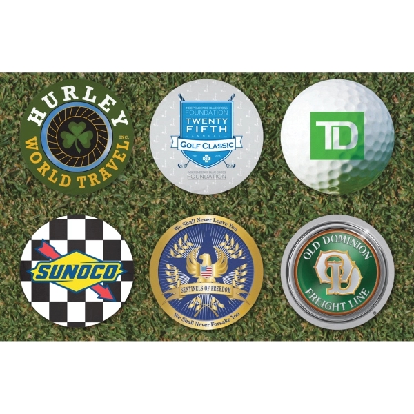 ColorFusion Hot Round Golf Towel - ColorFusion Hot Round Golf Towel - Image 1 of 2