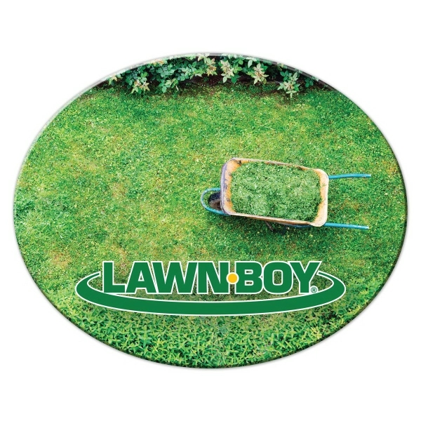 Oval Shaped Full Color Magnet
