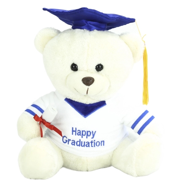 The Happy Grad Bear, A Plush that is Dressed for Success - The Happy Grad Bear, A Plush that is Dressed for Success - Image 3 of 3