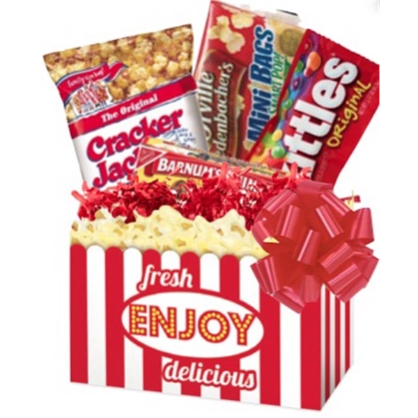 Movie Night Candy Gift Basket - Movie Night Candy Gift Basket - Image 1 of 1