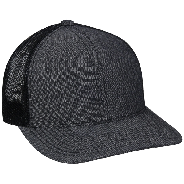 Custom Platinum Series Structured Chambray Baseball Cap