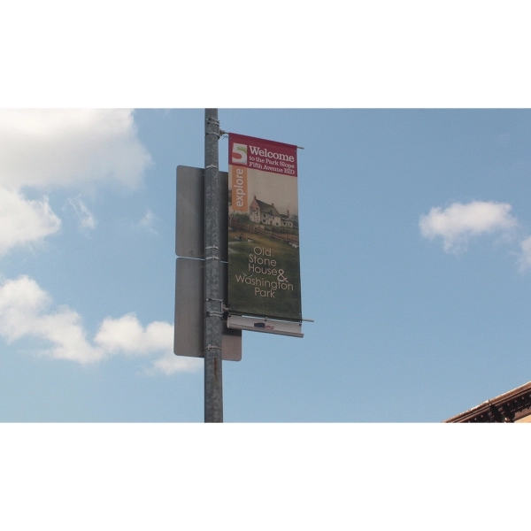 Digitally Printed Sunbrella Street Banner - Digitally Printed Sunbrella Street Banner - Image 1 of 1