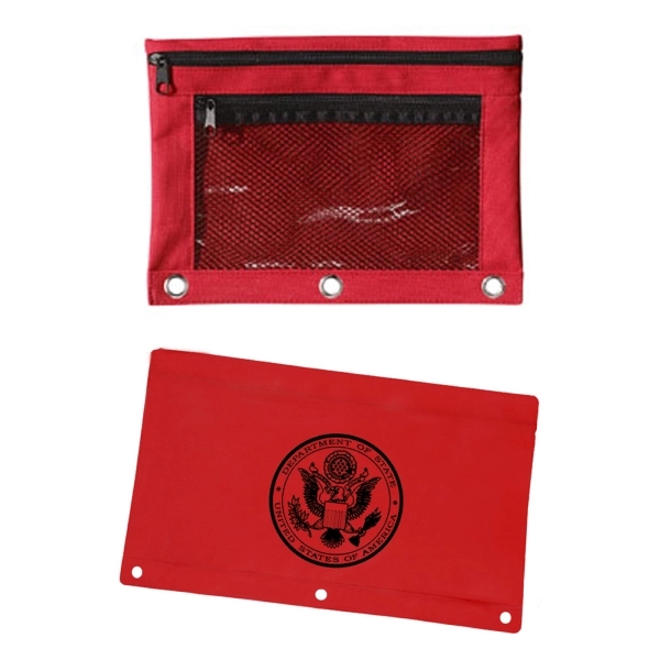 Oxford Mesh Pencil Pouch - Oxford Mesh Pencil Pouch - Image 0 of 1