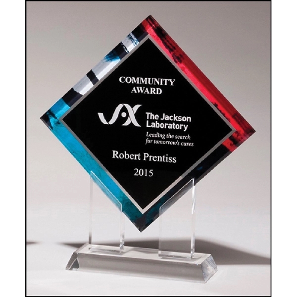 Laser Engraved Diamond Award 8.5x10 - Laser Engraved Diamond Award 8.5x10 - Image 0 of 5