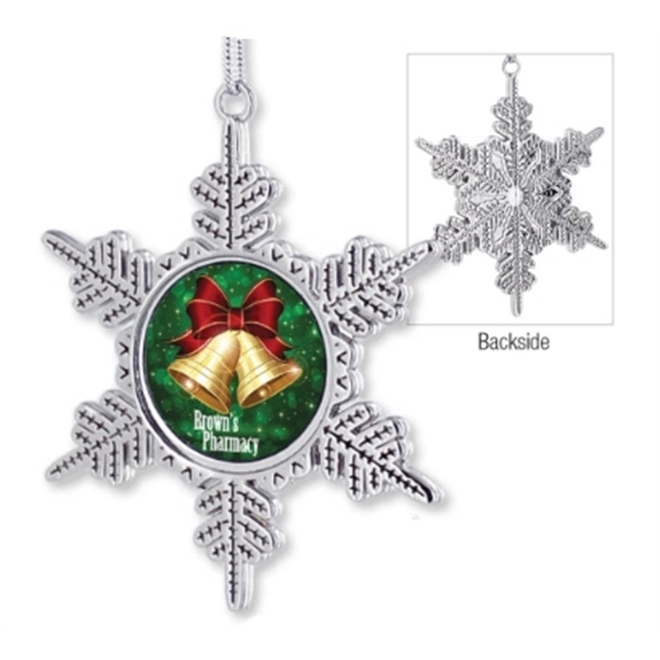Cast Snowflake Ornament 2-7/16" - Cast Snowflake Ornament 2-7/16" - Image 0 of 0