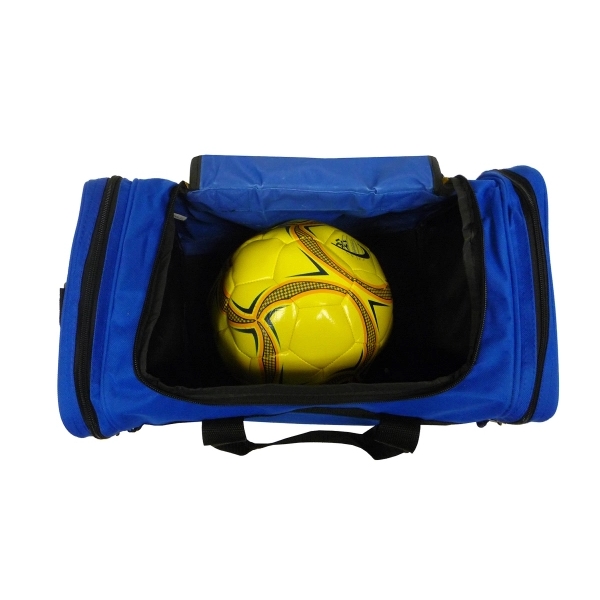 Soccer Duffel Bag Plum Grove