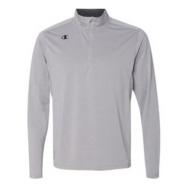 Champion Vapor Performance Heather Quarter-Zip Pullover - Champion Vapor Performance Heather Quarter-Zip Pullover - Image 16 of 37