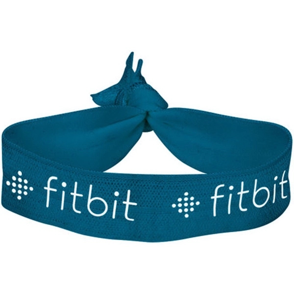 Custom 3/4" Imported Screenprinted Hair-Tie w/ 1-Color Imprint