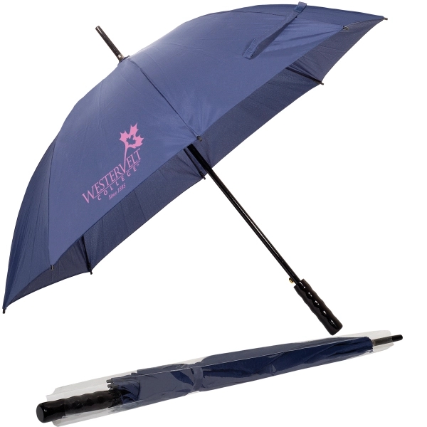 Wooden Handle Umbrella Plum Grove
