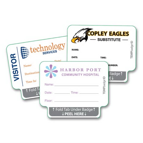 TEMPbadge Custom Visitor Badge Log Books - TEMPbadge Custom Visitor Badge Log Books - Image 3 of 3