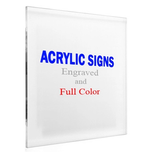 Full Color ACRYLIC Sign 1 - Full Color ACRYLIC Sign 1 - Image 0 of 0