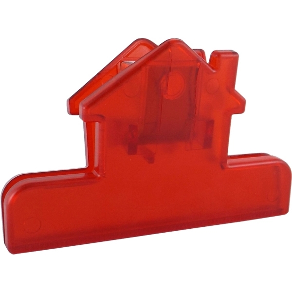 4" House Shaped Bag Clip - 4" House Shaped Bag Clip - Image 2 of 3