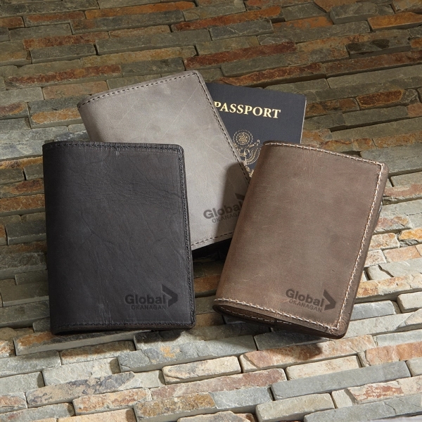 CURRIER Leather Passport Holder - CURRIER Leather Passport Holder - Image 0 of 5