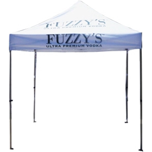 8X8 White Tent With Logo - 8X8 White Tent With Logo - Image 0 of 0