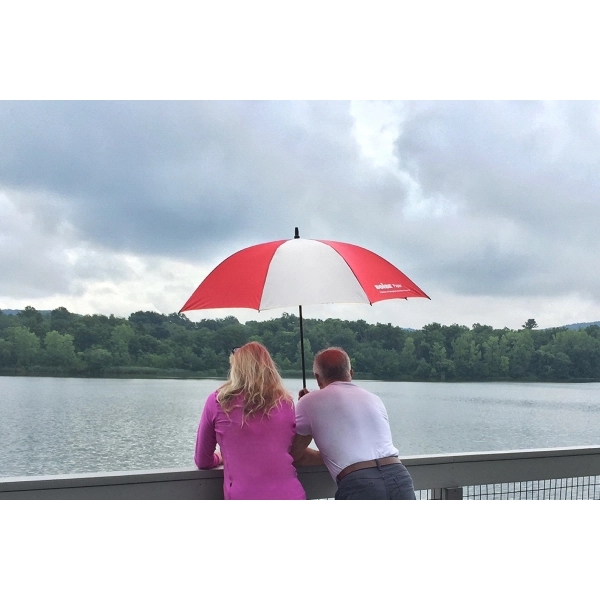 The Ultra Value Golf Umbrella - Auto-Open, 58" Arc - The Ultra Value Golf Umbrella - Auto-Open, 58" Arc - Image 2 of 9