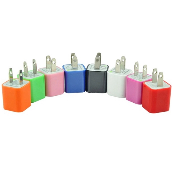 USA Decorated Single port 1.1 Amp USB Wall Plug Charger - USA Decorated Single port 1.1 Amp USB Wall Plug Charger - Image 3 of 15