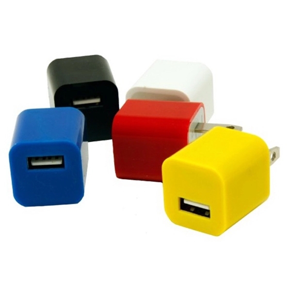 USA Decorated Single port 1.1 Amp USB Wall Plug Charger - USA Decorated Single port 1.1 Amp USB Wall Plug Charger - Image 4 of 15