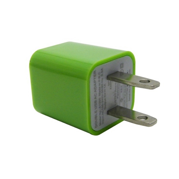 USA Decorated Single port 1.1 Amp USB Wall Plug Charger - USA Decorated Single port 1.1 Amp USB Wall Plug Charger - Image 7 of 15