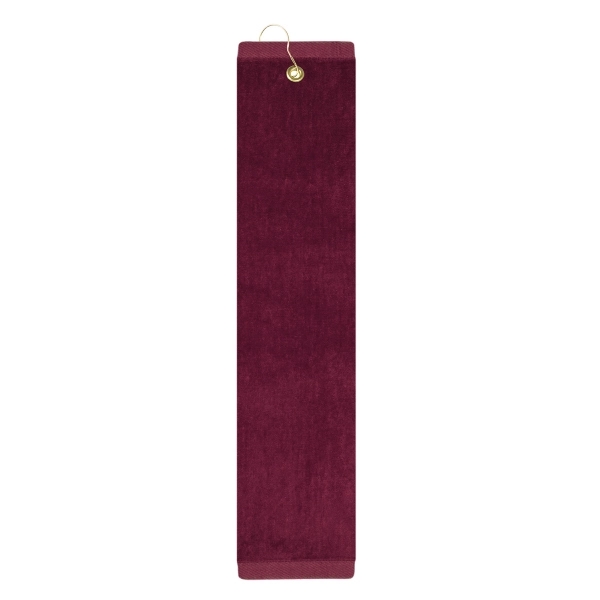 Premium Terry Velour Golf Towels - Premium Terry Velour Golf Towels - Image 4 of 18