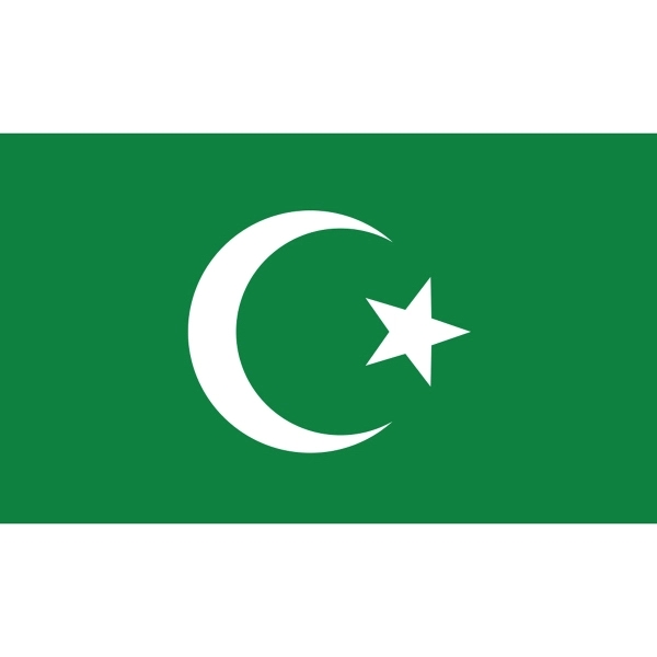 Religious Stick Flag - Islamic (White Seal) - Religious Stick Flag - Islamic (White Seal) - Image 0 of 0
