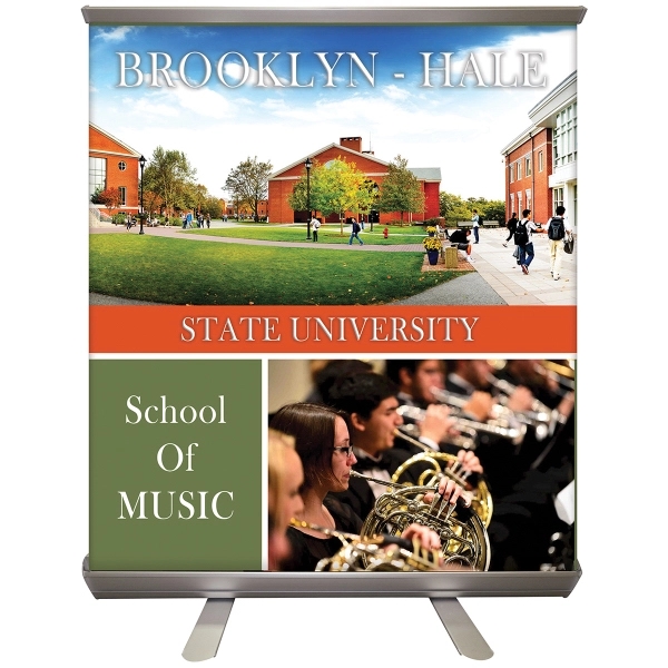 32'' X 36" Custom Retractable Banner Stand