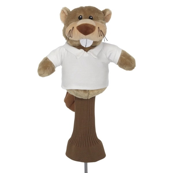 Birdie the Beaver Golf Head Cover - Birdie the Beaver Golf Head Cover - Image 0 of 0