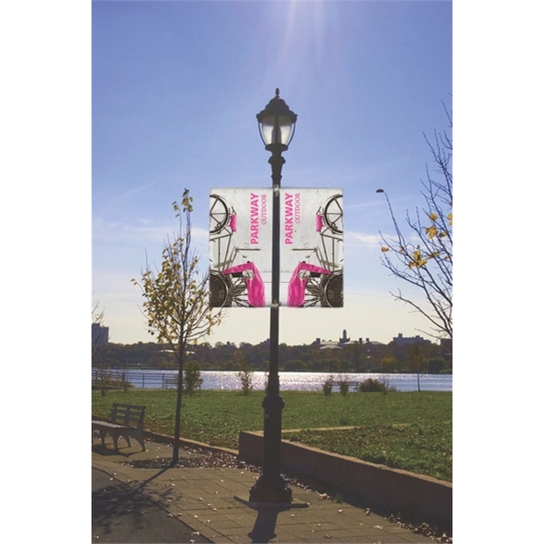 Parkway Double-Span Outdoor Pole Banner - Parkway Double-Span Outdoor Pole Banner - Image 1 of 1