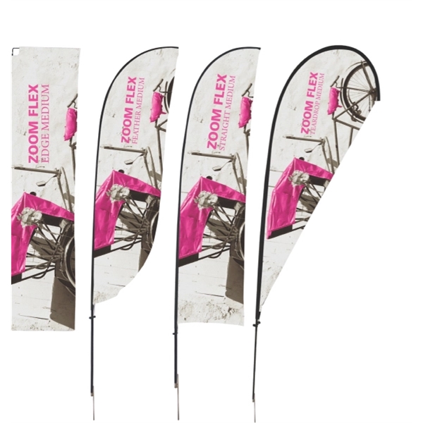 Zoom Flex Outdoor Flag Medium - Zoom Flex Outdoor Flag Medium - Image 0 of 4