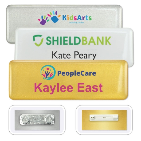 DigiLine PVC Name Badges, 1" x 3" - DigiLine PVC Name Badges, 1" x 3" - Image 0 of 9