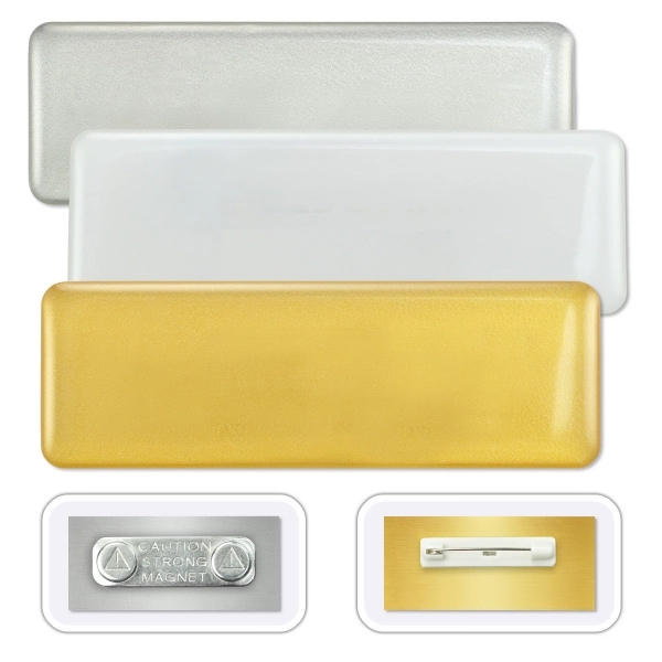 DigiLine PVC Name Badges, 1" x 3" - DigiLine PVC Name Badges, 1" x 3" - Image 1 of 9