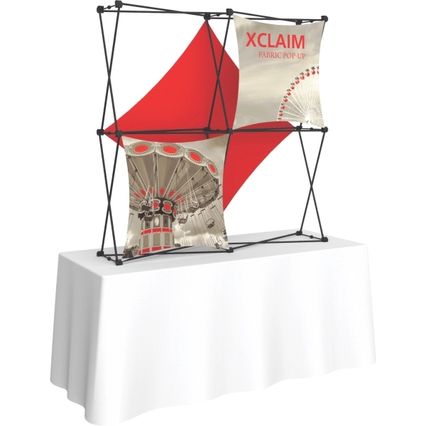 Xclaim 5ft Tabletop Fabric Popup Display Kit 03