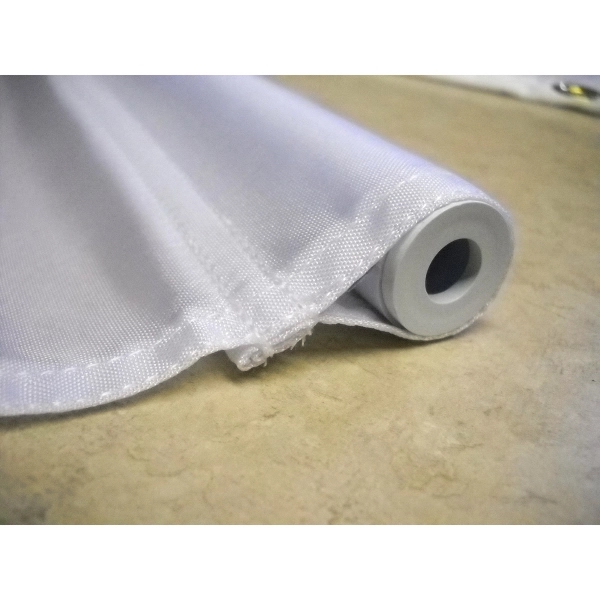 14" X 20" Solid White Golf Flags - 14" X 20" Solid White Golf Flags - Image 1 of 1
