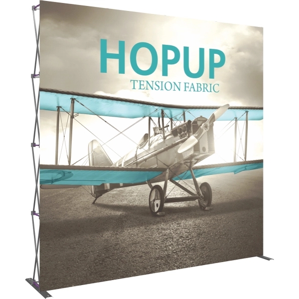 Hopup 10ft Full Height Straight Display & Front Graphic - Hopup 10ft Full Height Straight Display & Front Graphic - Image 0 of 2
