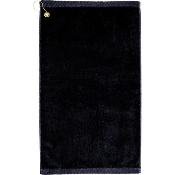 Premium Terry Velour Golf Towel - Premium Terry Velour Golf Towel - Image 1 of 9