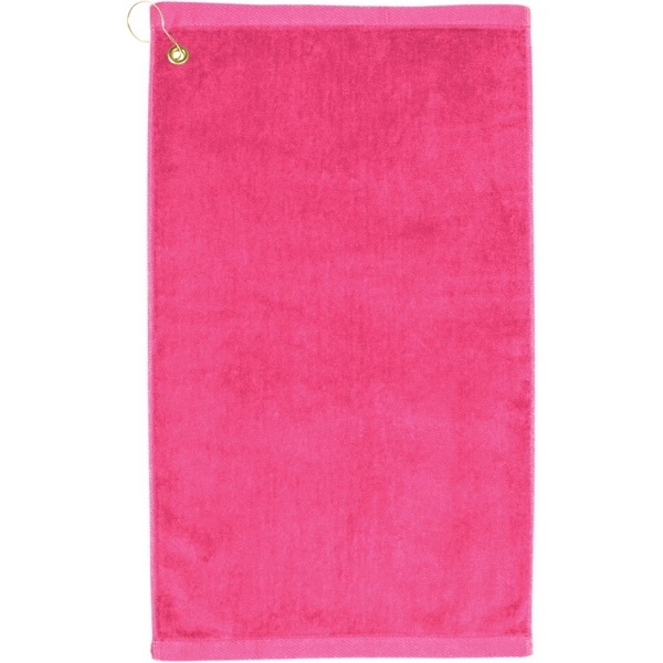 Premium Terry Velour Golf Towel - Premium Terry Velour Golf Towel - Image 2 of 9