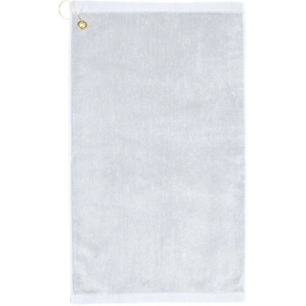 Premium Terry Velour Golf Towel - Premium Terry Velour Golf Towel - Image 9 of 9
