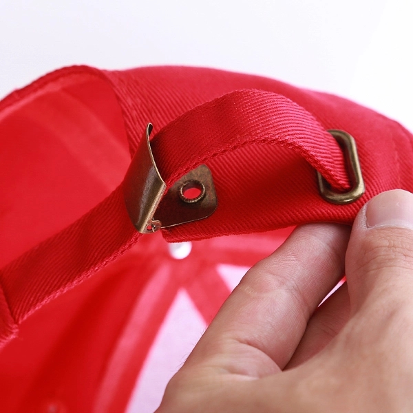Embroider Logo 6 panel Cotton Twill Cap Hat - Embroider Logo 6 panel Cotton Twill Cap Hat - Image 3 of 4