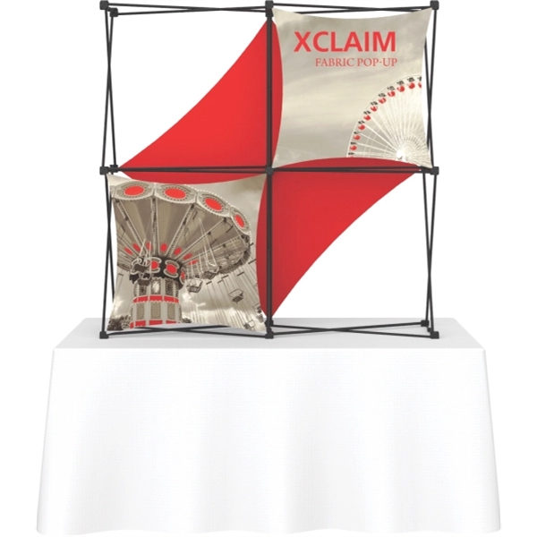 Xclaim 5ft Tabletop Fabric Popup Display Kit 03 - Xclaim 5ft Tabletop Fabric Popup Display Kit 03 - Image 2 of 3